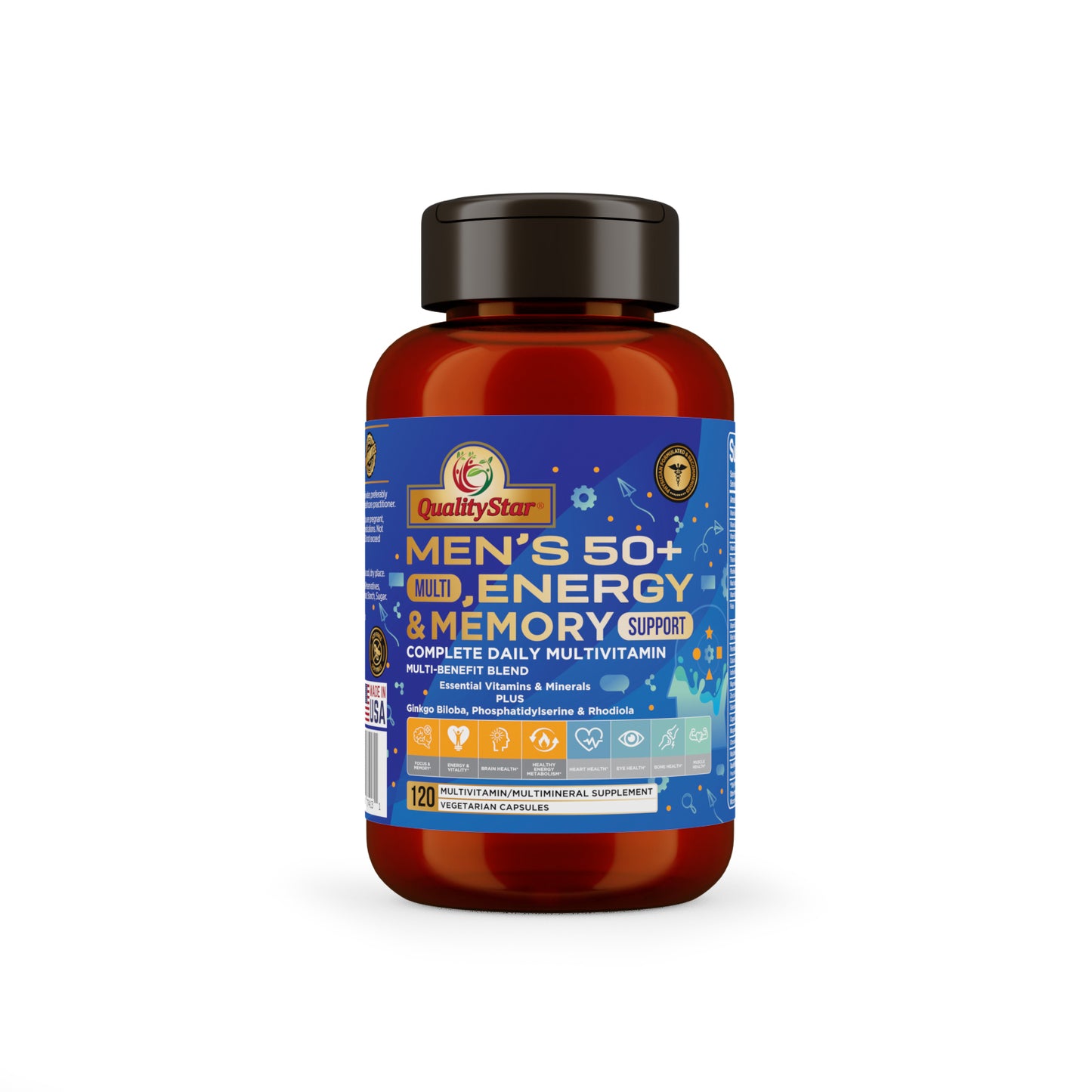 Men’s 50+ Multi, Energy & Memory Support